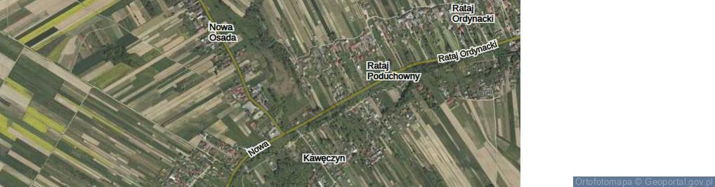 Zdjęcie satelitarne Rataj Poduchowny ul.